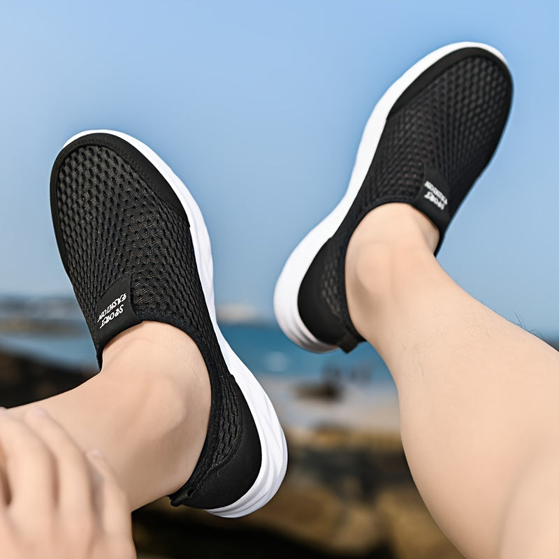 Noah | Breathable Mesh Slip-On Sneakers