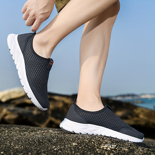 Noah | Breathable Mesh Slip-On Sneakers