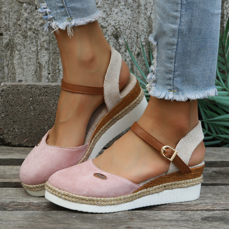 Stella | Orthopedic Leather Espadrilles