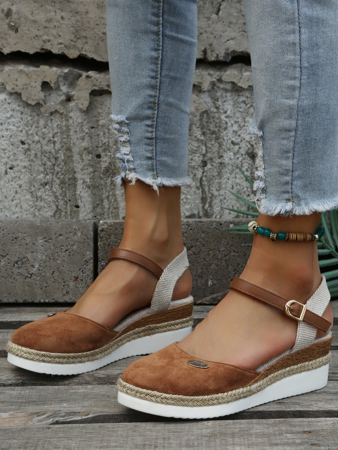 Stella | Orthopedic Leather Espadrilles