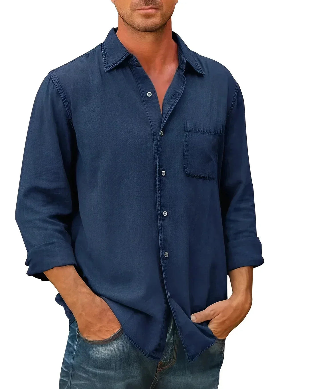 James | Casual Long-Sleeve Shirt - MORI