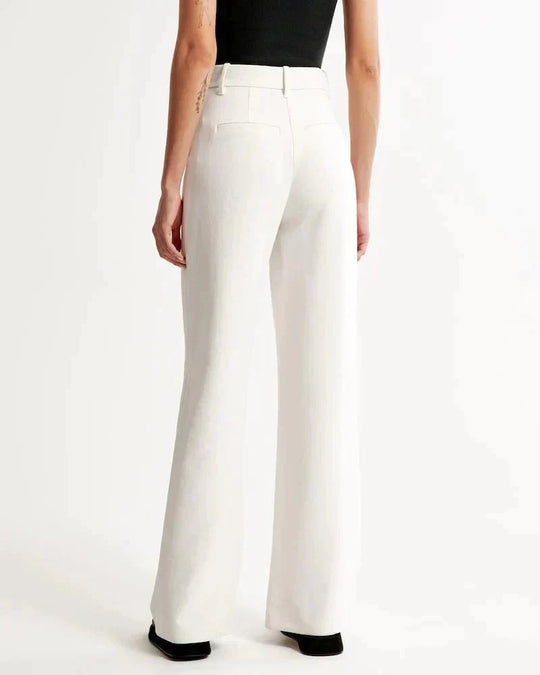 Lena | Tailored Wide-Leg Pants - MORI