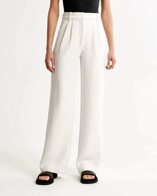 Lena | Tailored Wide-Leg Pants - MORI