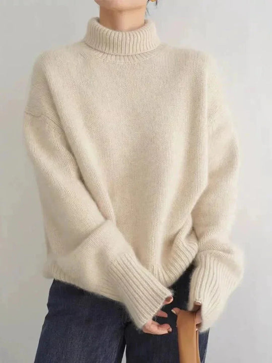 Lisette | Turtleneck Cashmere Sweater - MORI