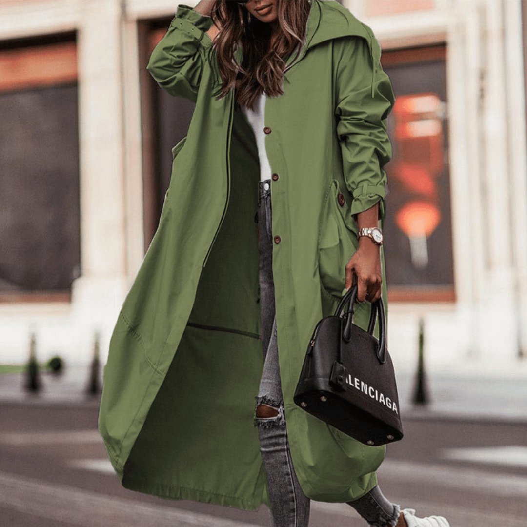 Lola | Trench Coat with Hood - MORI