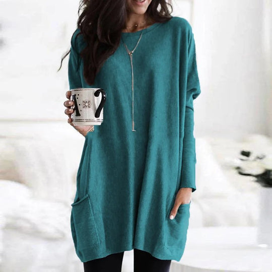 Milea | Long-sleeved Tunic with Pockets - MORI