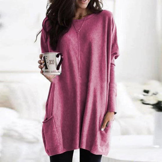 Milea | Long-sleeved Tunic with Pockets - MORI