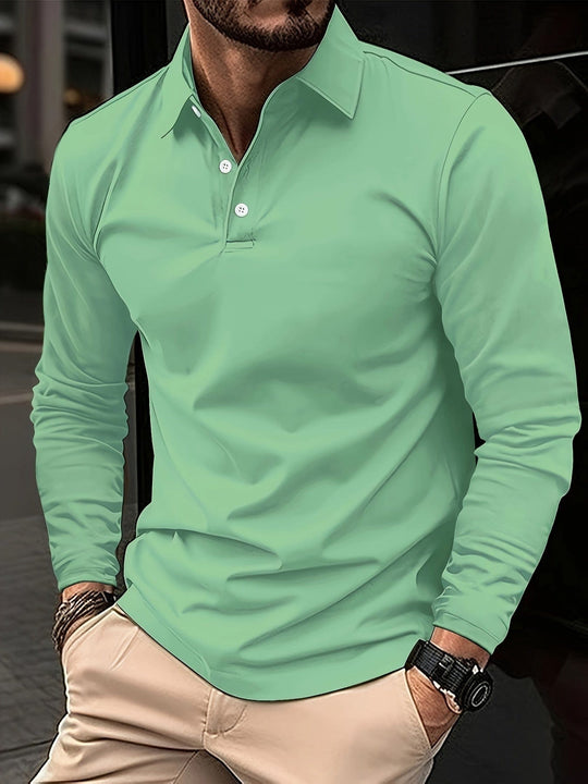 Preston | Long-Sleeved Polo Shirt - MORI